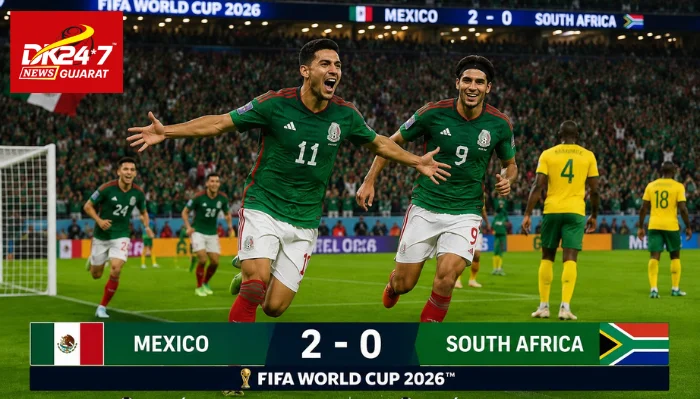 ..મેક્સિકોએ FIFA ફૂટબોલ વર્લ્ડ કપ 2026ની ઓપનિંગ મેચ જીતી લીધી