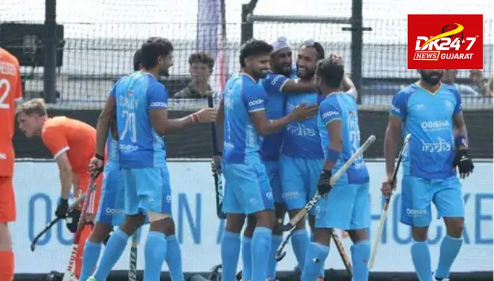 મેચ લંડનના લી વેલી હોકી સેન્ટરમાં ભારતીય સમય અનુસાર સાંજે 7 વાગ્યે 