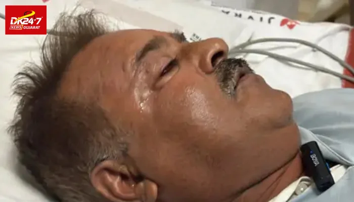  વેપારી કણસતી હાલતમાં સારવાર હેઠળ, અમદાવાદ પોલીસ માનવતા ભૂલી..